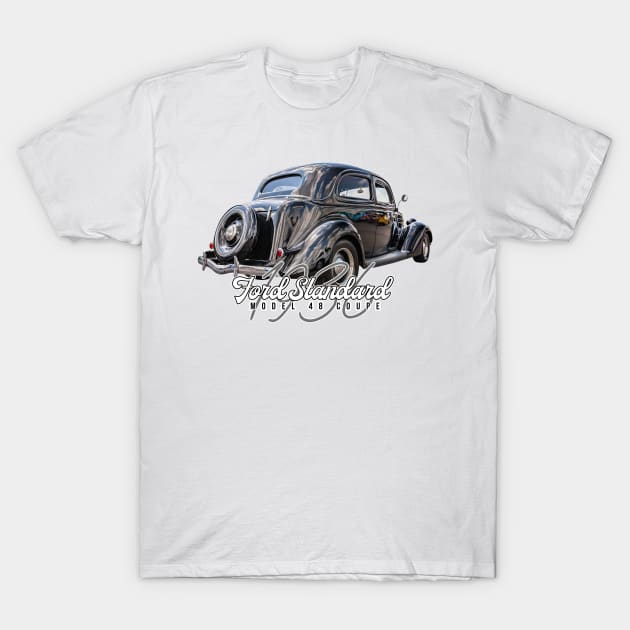 1936 Ford Standard Model 48 Coupe T-Shirt by Gestalt Imagery